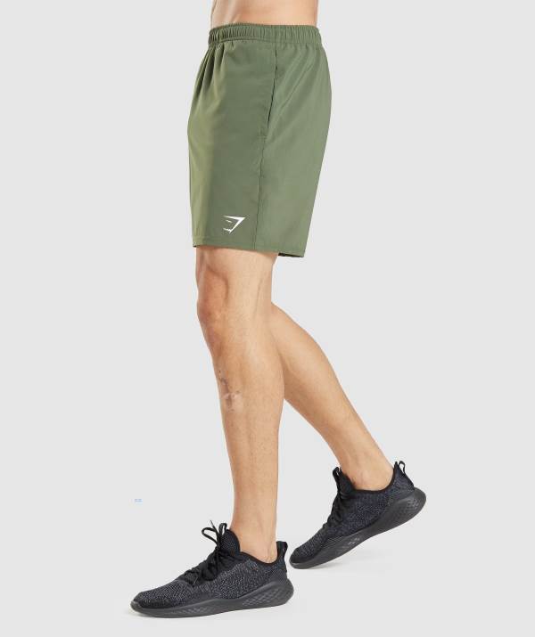 Panske Šortky Gymshark Arrival Olivovo Zelená | DY1062584